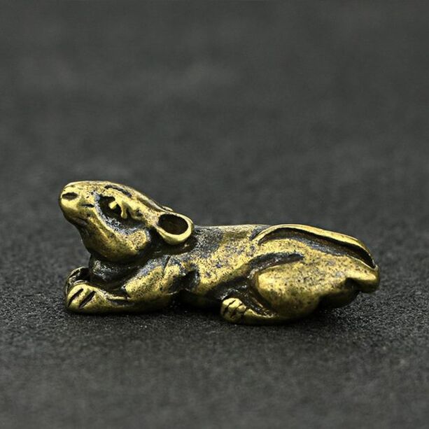 Decorative rat - a symbol of good luck and prosperity