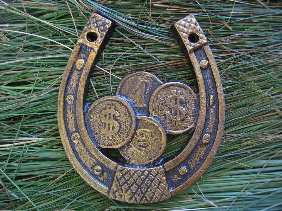 Horseshoe for luck and wealth